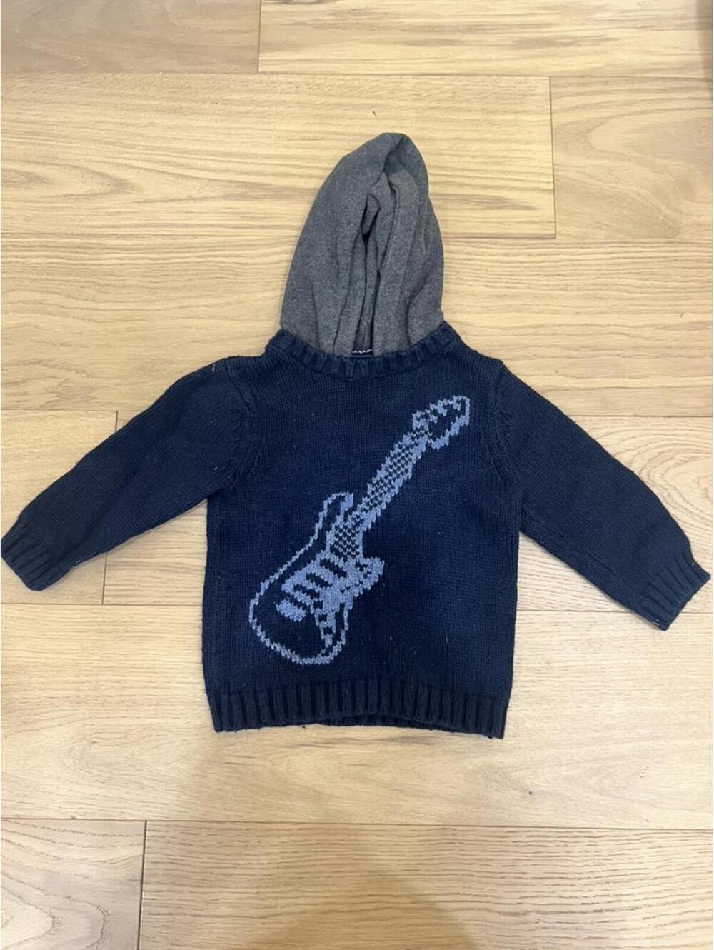 BabyGap Sweater Hoodie with Guitar – 18–24 Months